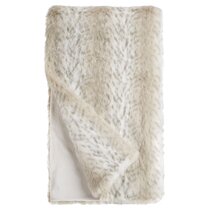 Bella lux discount faux fur throw